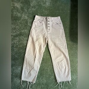 Free people buckle back jeans size 27